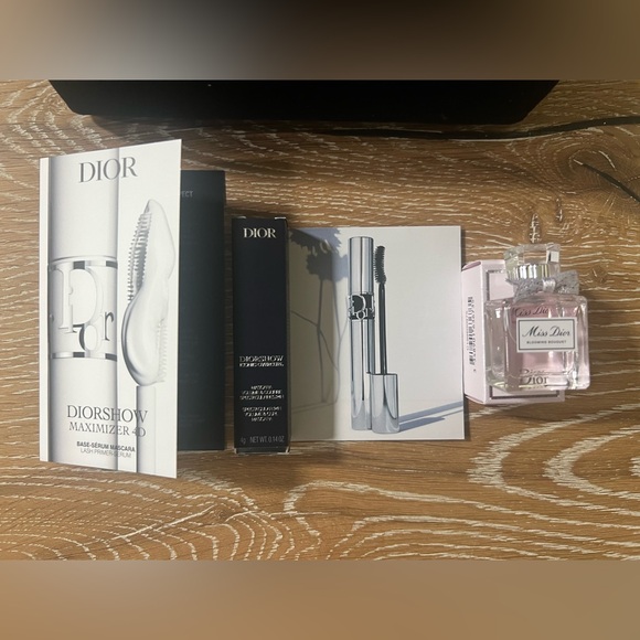 New! Authentic DIOR Beauty Black pouch & Diorshow 4 piece set - Picture 8 of 12